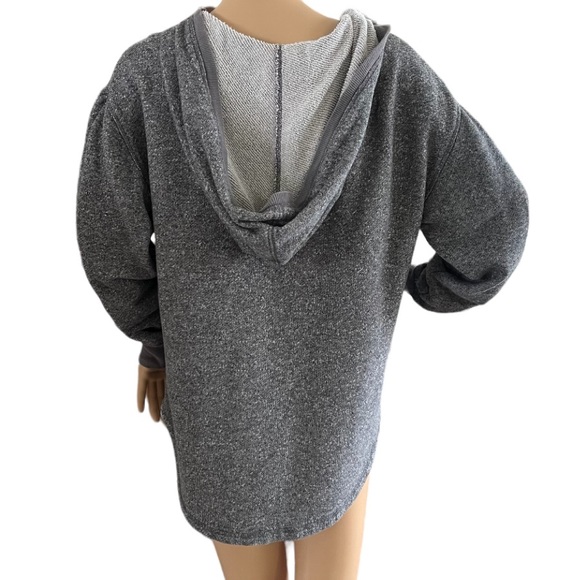Victoria's Secret Fleece Lined Pullover Hooded Sweatshirt Oversize - Picture 3 of 5